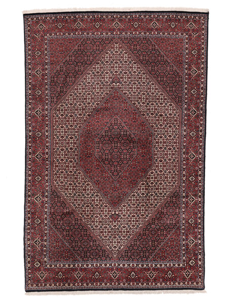 Bidjar Takab/Bukan Vloerkleed 204X320 Donkerrood/Zwart Wol, Perzië/Iran Carpetvista