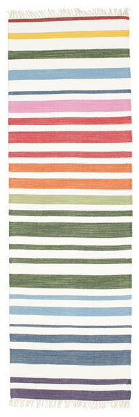  80X250 Rainbow Stripe Multicolore Piccolo Tappeto