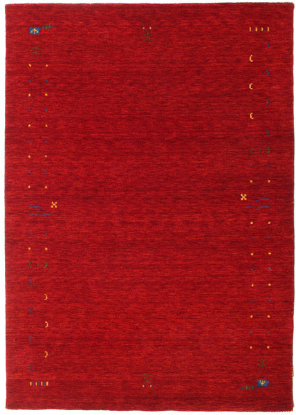 Gabbeh Loom Frame 160X230 Röd Ullmatta