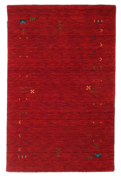 Gabbeh Loom Frame 100X160 Liten Röd Ullmatta
