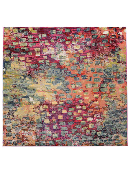  300X300 Davina Multicolor Square Rug Large