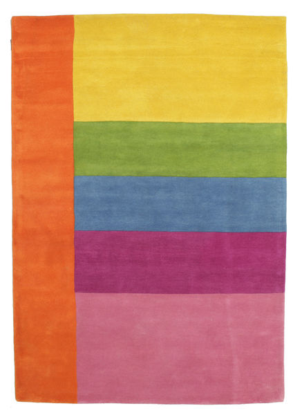  160X230 Geometrisk Barnmatta Colors By Meja Handtufted - Flerfärgad Ull