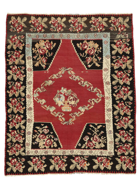  264X316 Large Kilim Semi Antique Rug Wool, Carpetvista