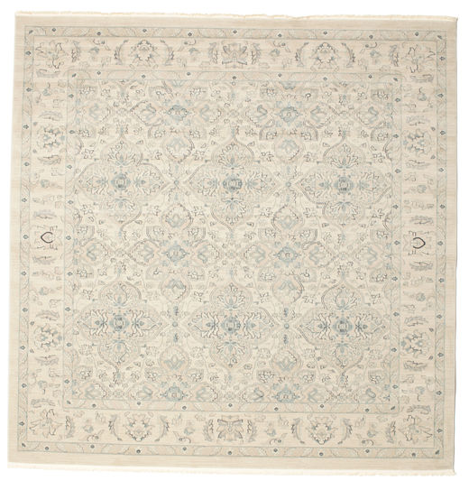 Ziegler Greenville 300X300 Large Cream Beige/Light Blue Square Rug