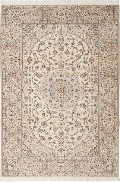 絨毯 ナイン 6La Habibian 205X303 ベージュ/ライトグレー (ウール, ペルシャ/イラン)