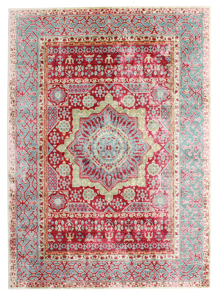  140X200 Vedette Burgundy Red/Multicolor Small Rug