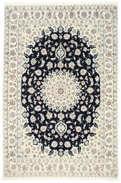  Orientalischer Nain Fine 9La Teppich 168X255 Beige/Dunkelblau Wolle, Persien/Iran Carpetvista