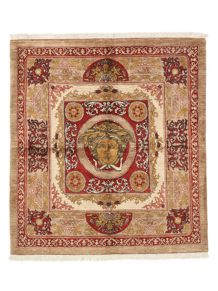  Qashqai Fine Rug 163X177 Persian Wool Brown/Beige Carpetvista