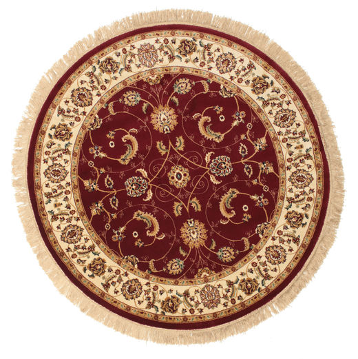 Sarina Ø 150 Small Rust Red Round Rug