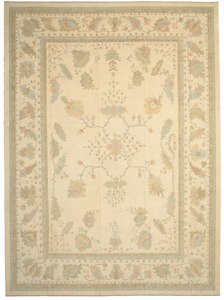  Orientalischer Usak Teppich 387X522 Großer Wolle, Türkei Carpetvista