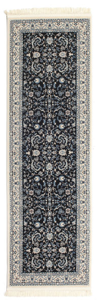 Gångmatta 80X250 Orientalisk Nain Florentine - Mörkblå