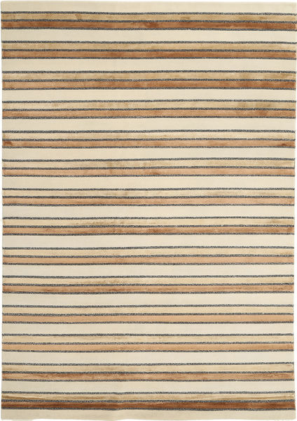  168X246 Striped Himalaya Rug Wool, Carpetvista