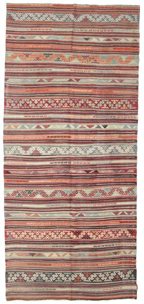 Dywan Orientalny Kilim Vintage Tureckie 173X393 Chodnikowy (Wełna, Turcja)