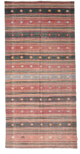  165X344 Vintage Kilim Vintage Turkish Rug Wool, Carpetvista