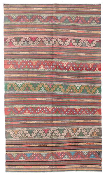 Alfombra Oriental Kilim Vintage Turquía 164X285 Rojo/Marrón (Lana, Turquía)