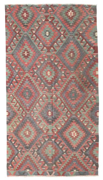  180X334 Vintage Kelim Vintage Türkei Teppich Wolle, Carpetvista