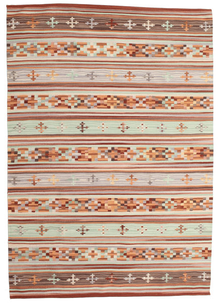  Tappeto Di Lana 160X230 Kelim Anatolian Multicolore