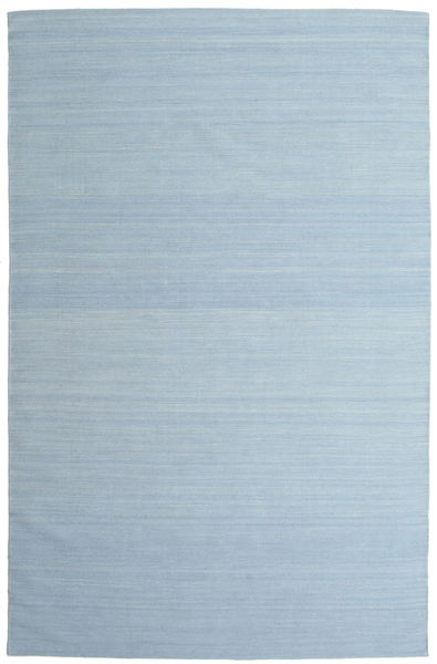  200X300 Einfarbig Vista Teppich - Hellblau Wolle