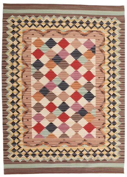 Kelim Caspian 140X200 Small Multicolor Wool Rug
