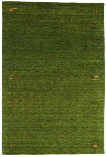 Gabbeh Loom Frame 190X290 Πράσινα Χαλι Μαλλινο