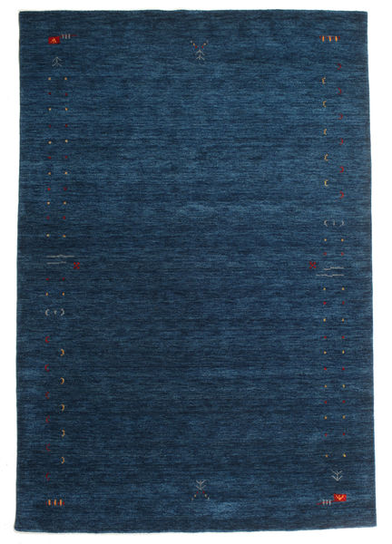 Gabbeh Loom Frame 190X290 紺色の ウール 絨毯 
