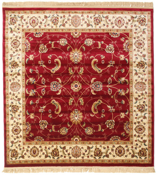  200X200 Sarina Rug - Rust Red