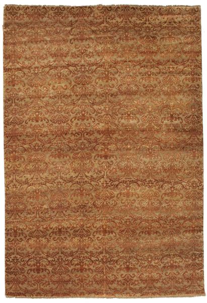  Damask Matta 183X270 Brun/Orange 