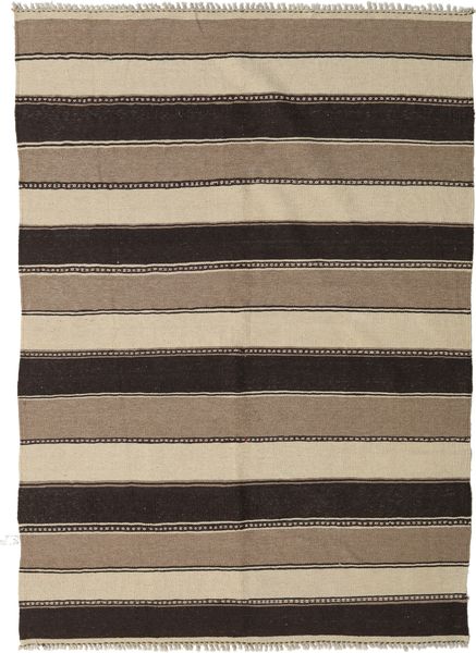 Kilim Rug Rug 145X205 Orange/Brown Wool, Persia/Iran Carpetvista
