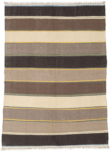 絨毯 オリエンタル キリム 143X200 茶色/オレンジ (ウール, ペルシャ/イラン)