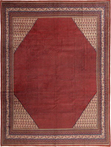  Sarough Mir Tepih 304X405 Perzijski Vuneni Crvena/Braon Veliki Sag Carpetvista