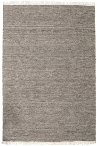 Melange 200X300 Braun Einfarbig Teppich