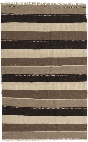  Kilim Rug 131X203 Persian Wool Brown/Orange Small Carpetvista