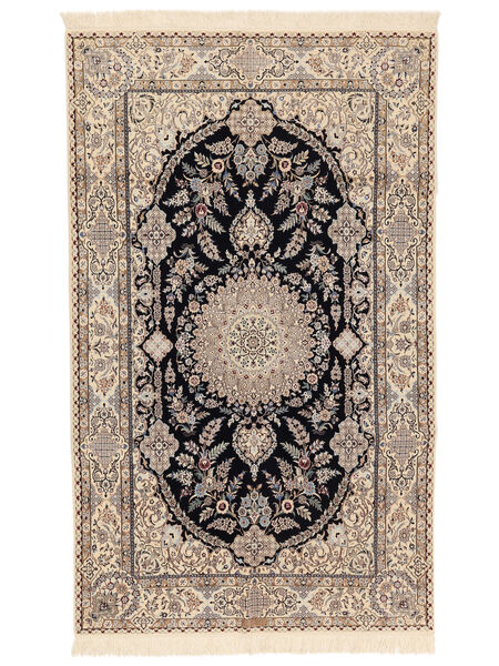 150X250 絨毯 ナイン 6La Habibian オリエンタル 茶色/オレンジ (ウール, ペルシャ/イラン) Carpetvista