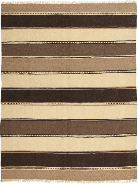  Oriental Kilim Rug 153X200 Brown/Beige Wool, Persia/Iran Carpetvista