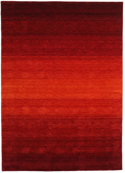 Dywan Gabbeh Rainbow - Czerwony 210X290 Czerwony (Wełna, Indie)