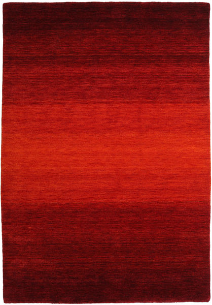 160X230 絨毯 ギャッベ Rainbow - レッド モダン レッド (ウール, インド)