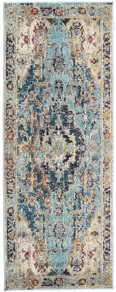  80X200 Manami Dark Blue/Beige Runner Rug
 Small