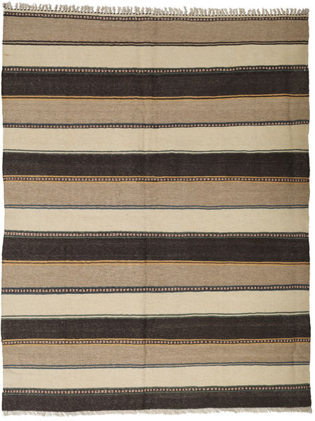 Kilim Rug Rug 150X193 Beige/Orange Wool, Persia/Iran Carpetvista