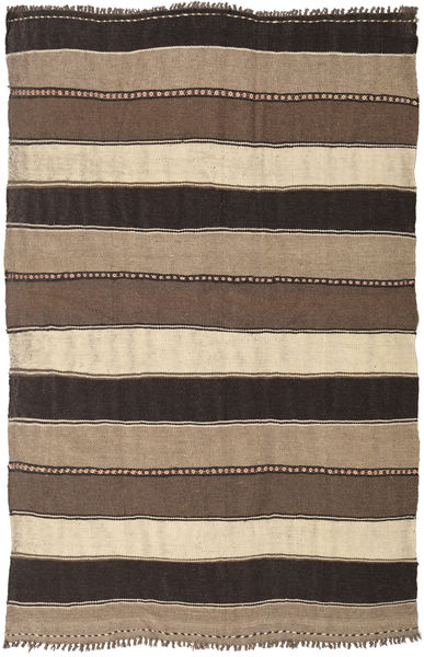 Kilim Rug Rug 130X205 Brown/Orange Wool, Persia/Iran Carpetvista