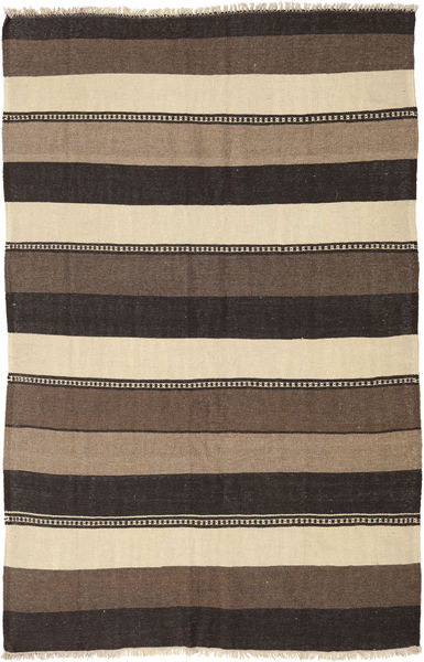 Kilim Rug Rug 140X212 Brown/Beige Wool, Persia/Iran Carpetvista