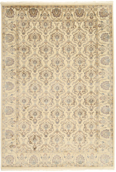 Täbriz Royal Teppich 184X271 Beige/Orange Wolle, Indien Carpetvista