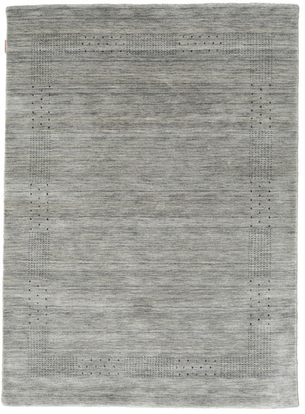 140X200 Loribaf Loom Fine Beta Teppich - Grau Moderner Grau (Wolle, Indien)