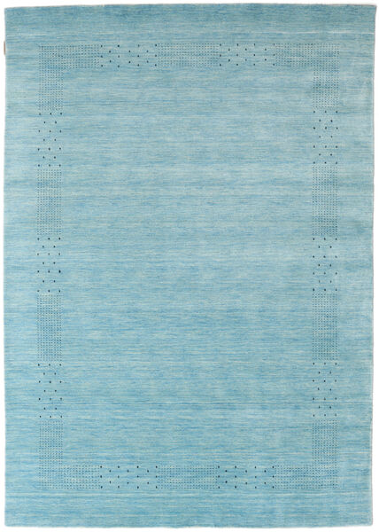 Loribaf Loom Fine Beta Teppich - Hellblau 160X230 Hellblau Wolle, Indien