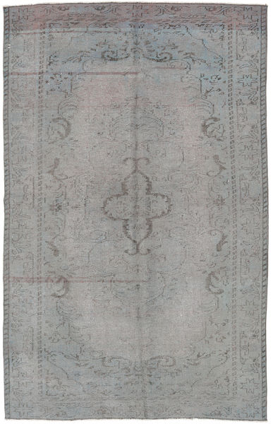 Colored Vintage Teppich 167X265 Grau Wolle, Türkei Carpetvista