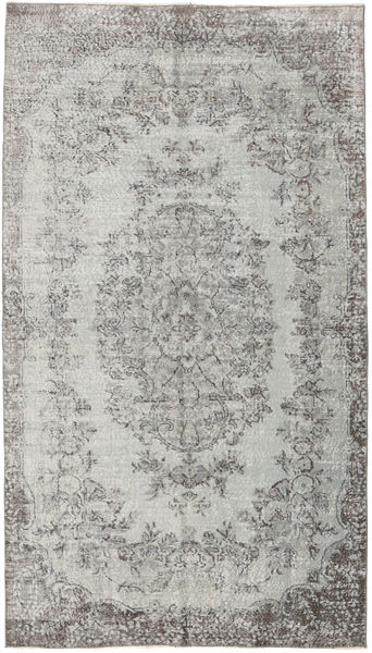 Colored Vintage Teppe 153X273 Grå/Lysegrå (Ull, Tyrkia)