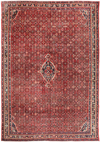  Hosseinabad Tepih 310X445 Vintage Perzijski Vuneni Crvena/Narančasta Veliki Sag Carpetvista