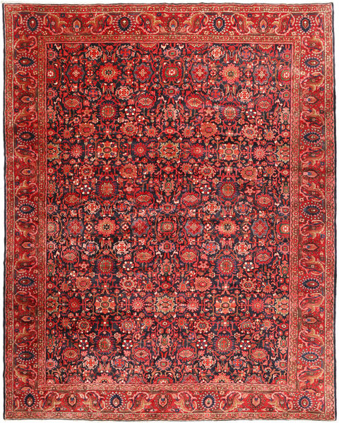  Nanadj Rug 333X418 Persian Wool Red/Brown Large