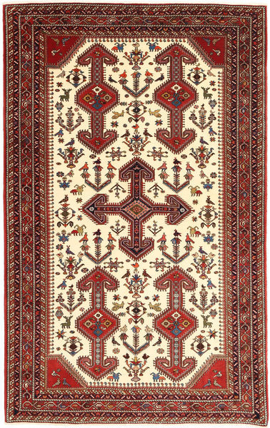  153X245 Qashqai Fine Rug Red/Beige Persia/Iran Carpetvista