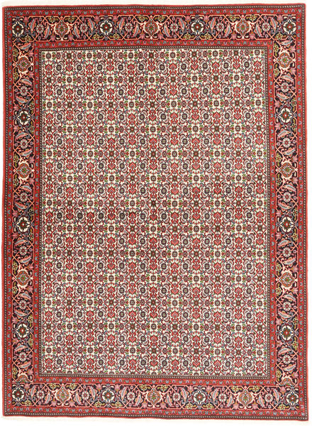 173X237 Bidjar Vloerkleed Oosters Rood/Beige (Wol, Perzië/Iran) Carpetvista