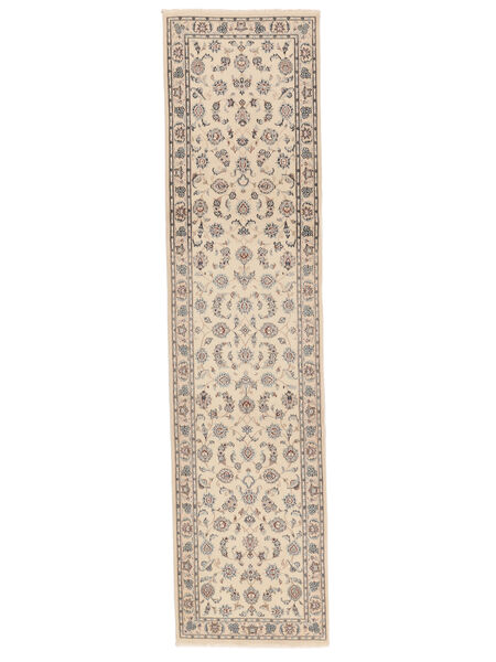 85X340 Nain 9La Sherkat Farsh Rug Oriental Runner
 (Wool, Persia/Iran) Carpetvista